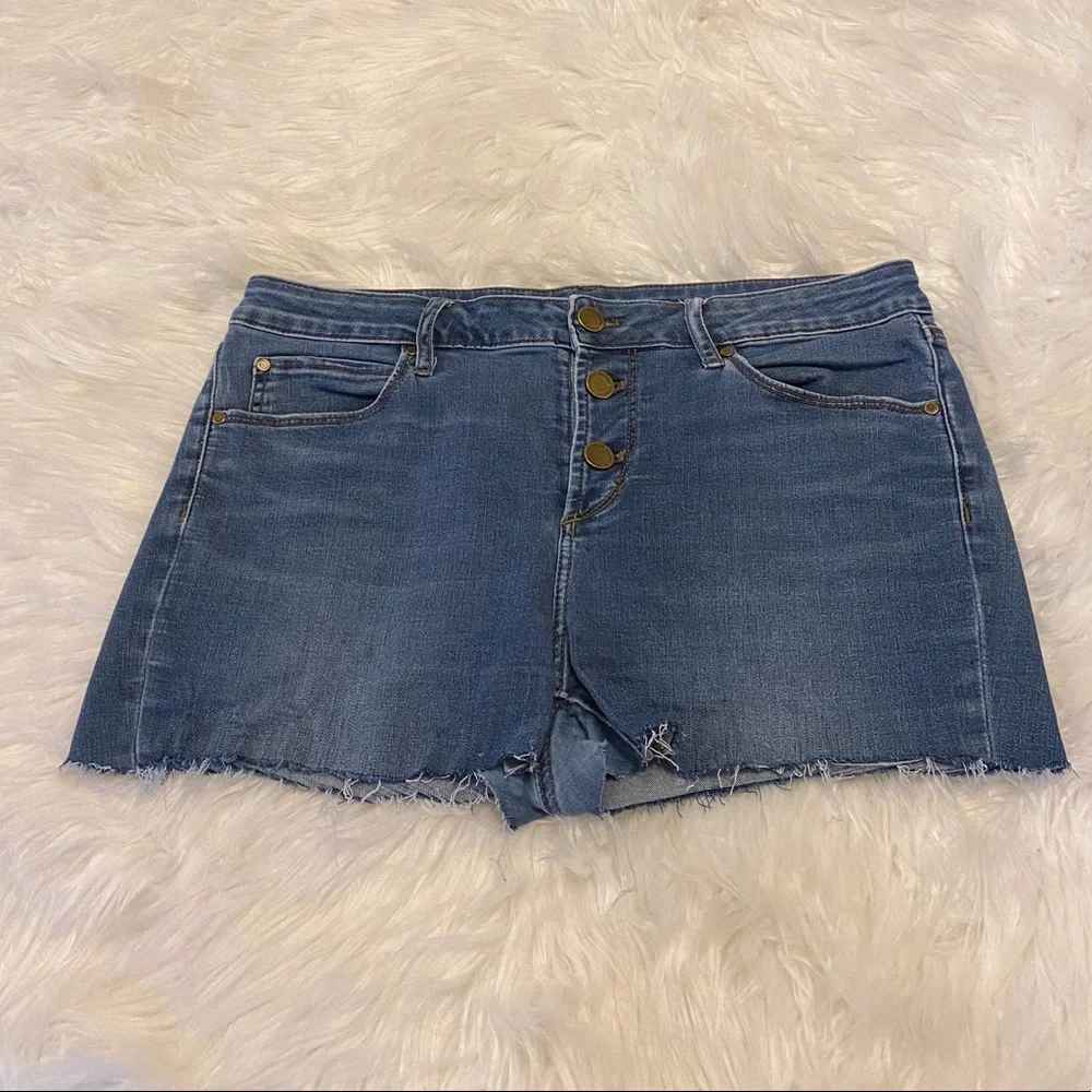 Articles of Society Anthro distressed denim shorts size 31 - Picture 9 of 11